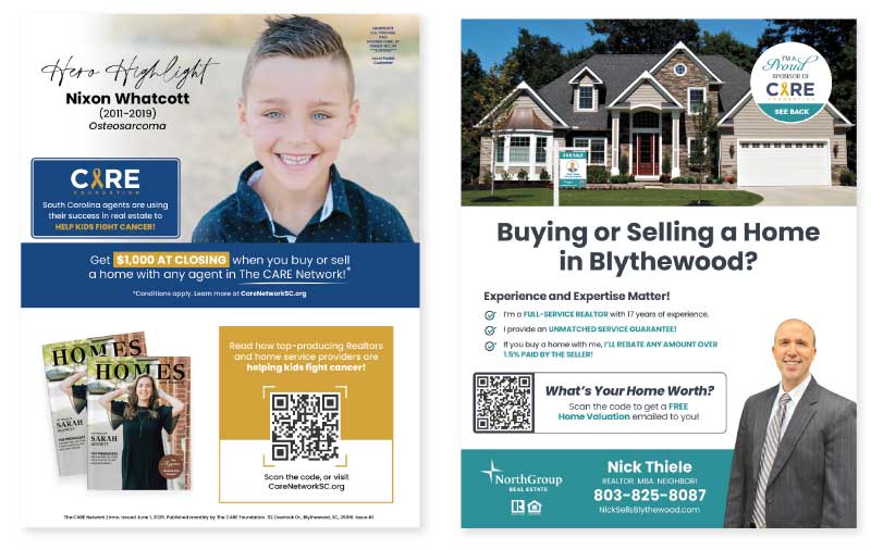 Flyer examples for Realtors